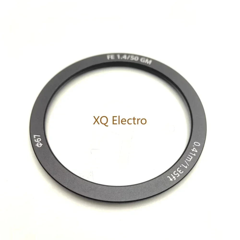 New Lens Front Front pressure parameters Name Ring Badge Plate Label Logo for Sony 50mm FE 1.4 GM 50 mm Camera Replacement Part