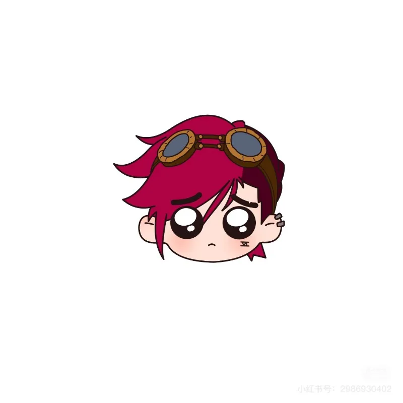 Arcane：League of Legends Anime Women Keychain Men Jinx Keyring Bags Key Chain Acrylic Key Chain Kids Friends Gift Toys Cosplay