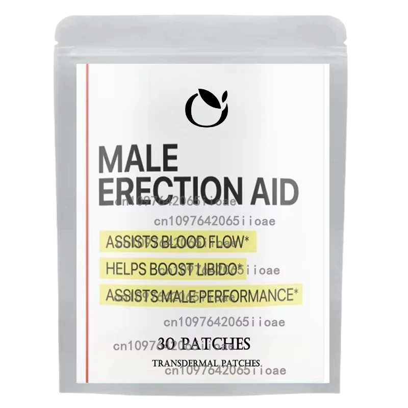 

30 Patches Male Performance Aid Enhancement Patch -Drive and Stamina High Potency Booster Transdermal Patches