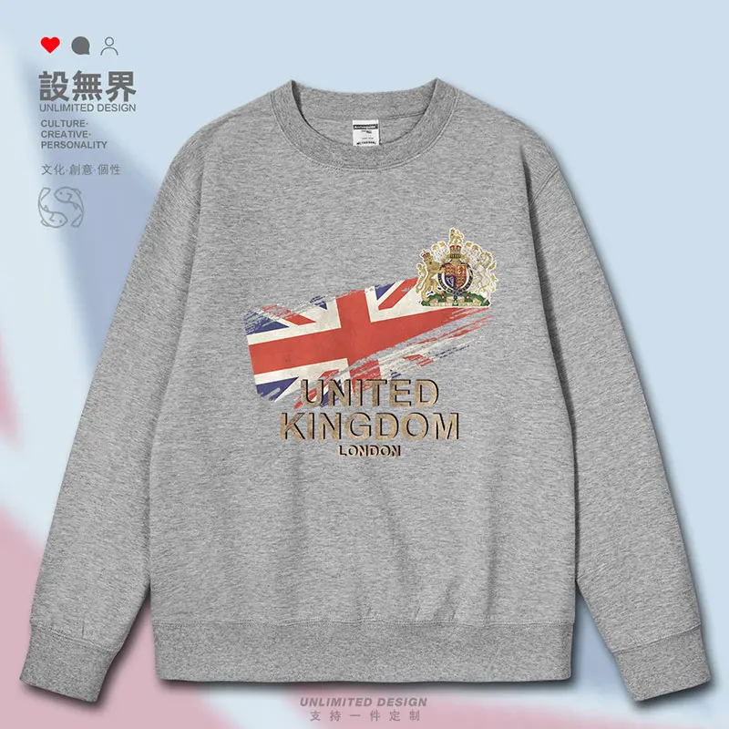 UK London Flag National Retro Customization mens hoodies Sportswear men's new pullovers hoodie Coat men autumn winter clothes