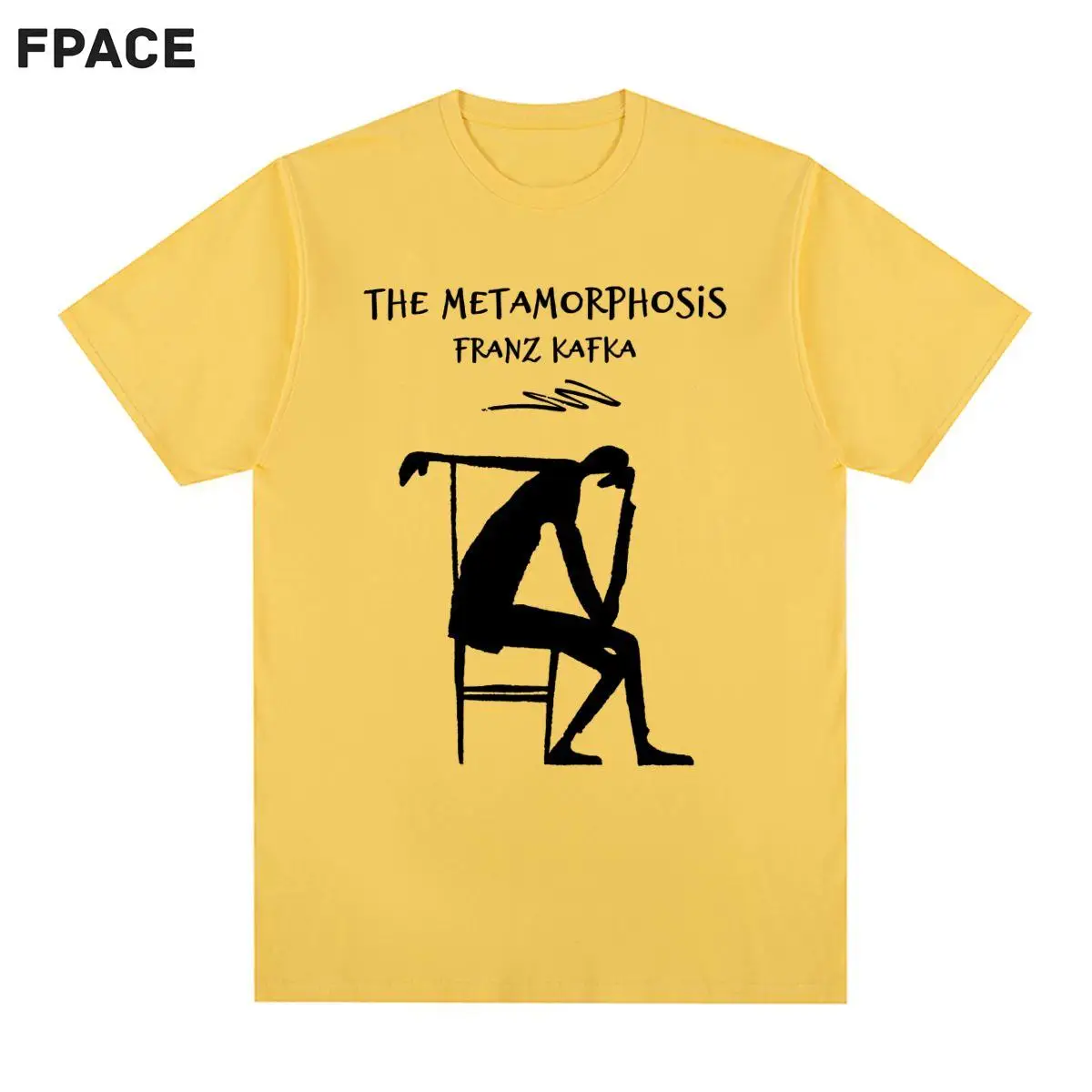 Franz Kafka The Metamorphosis Vintage T-shirt Classic Cotton Men T shirt New Tee Tshirt Womens Tops