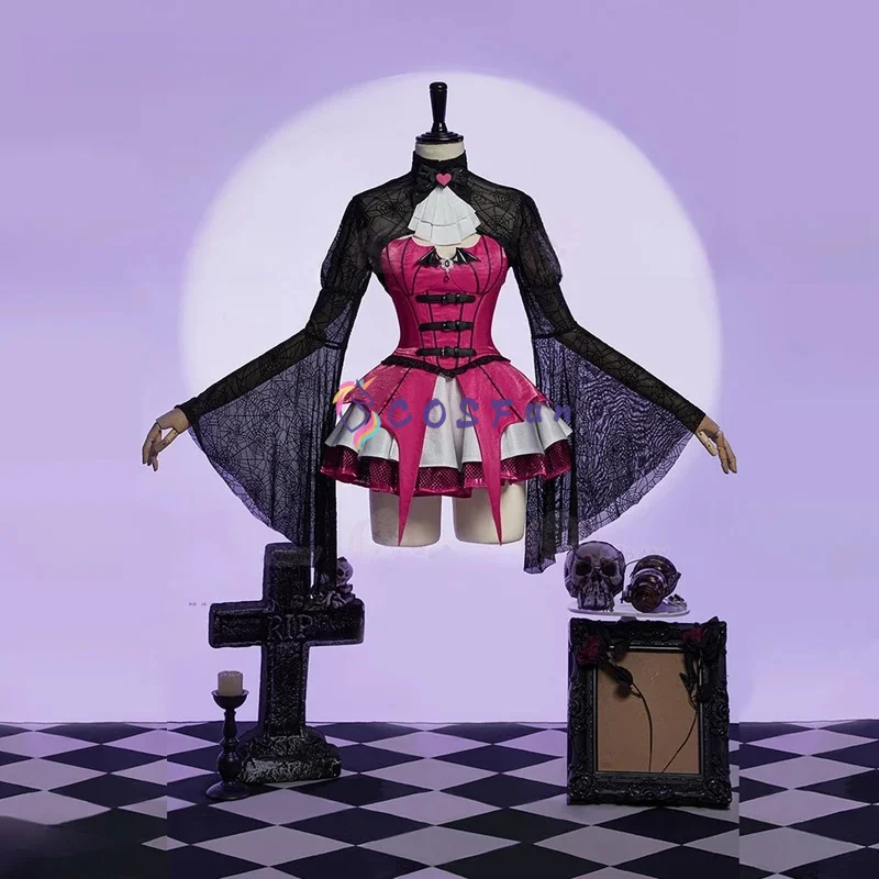 

Draculaura Косплей Monster Cos High Костюм Партии Костюм Хэллоуин Карнавальная Униформа Аниме Одежда COSFun