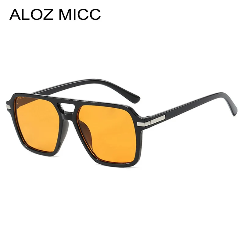 

Sexy Ladies Vintage Square Double Bridge Sunglasses Women For Men Sun Glasses Punk Luxury Brand Designer Leopard Shades