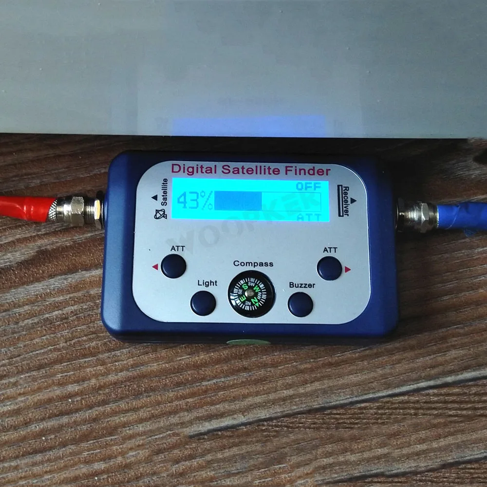Woopker Digital Sat-finder Satélite Finder Medidor de Sinal Tester com Display LCD