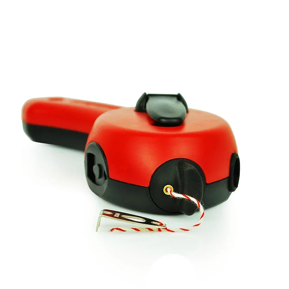 KAPRO Ergonomic Chalk Line Scriber 30M Rubber Nose Ink Bucket  Manual Spring Wire Take-up Hook End Smooth Rewind Powder Bucket