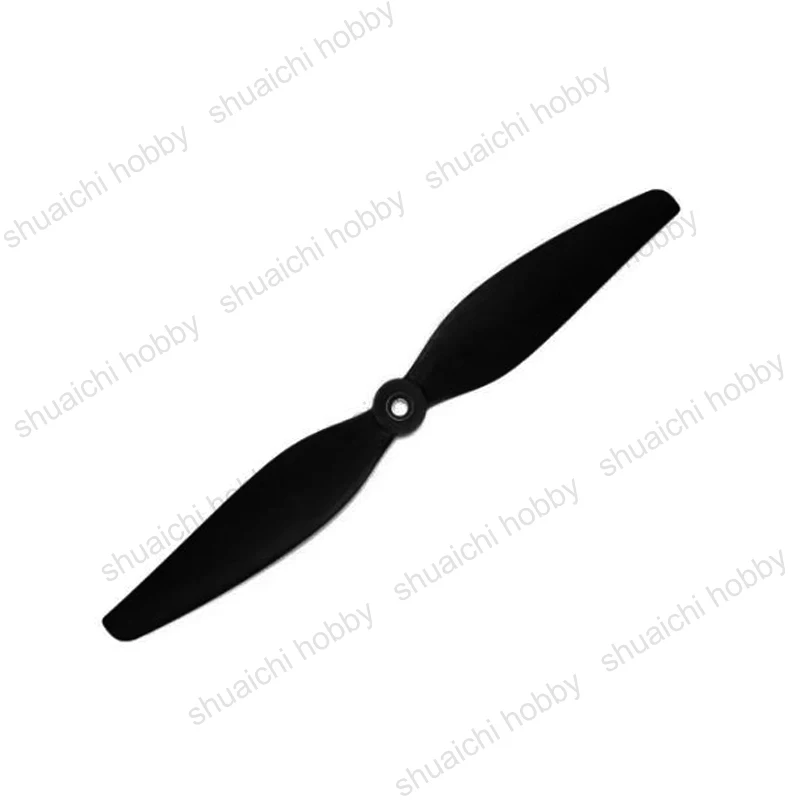 HQprop-hélice de dos cuchillas Cine8 (8x4,5), accesorio negro GRN de 8 pulgadas, positivo negativo para Dron FPV, accesorios para Avión RC, 1 par