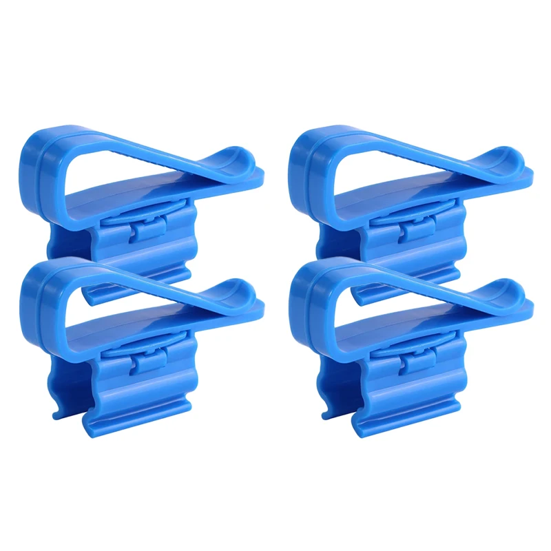 ABFU-4Pcs Home Brew Bucket Clip Pipe Syphon Tube Flow Control Beer Clamp Fish Aquarium Filtration Water Pipe Fixing Holder