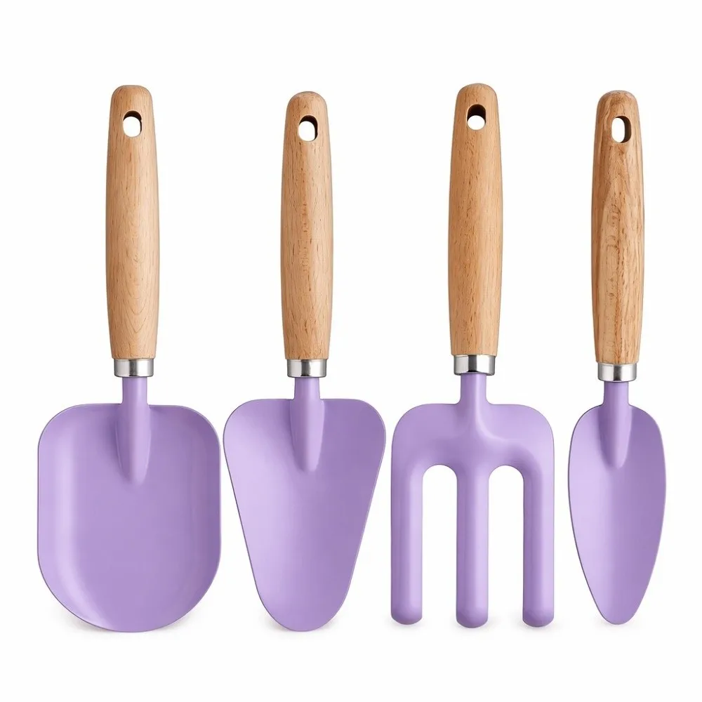 Colorful Garden Tool Set Lightweight Educational Gardening Tools Safe Material Children Planting Tool Kit for Family Activity