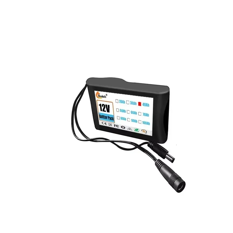 3S2P 12V 40000mAh battery 18650 Li-ion 40Ah Rechargeable batteries with BMS Lithium Battery packs Protection Board +Charger