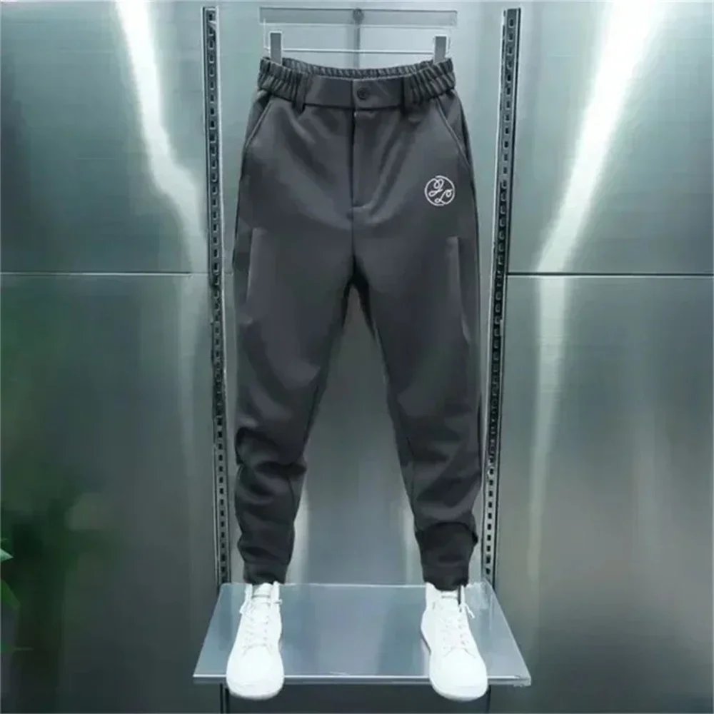 2024 New Golf Tennis Style Men\'s Harlan Pants Cotton Spring and Autumn Fashion Luxury Brand Golf Leisure Sports Pants for Men