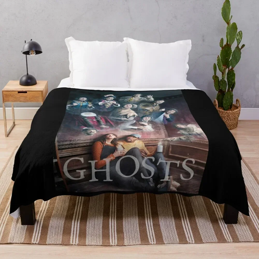 

Ghosts BBC TV show series Classic . Throw Blanket Compact Warm Blanket for Car Road Trip