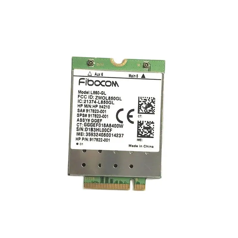 WYORESY WYORESY L850-GL HP LT4120 FDD-LTE TDD-LTE 4G Card 4G Module SPS # 917823 -001 For 4304 45. .0 G5 Notebook PC