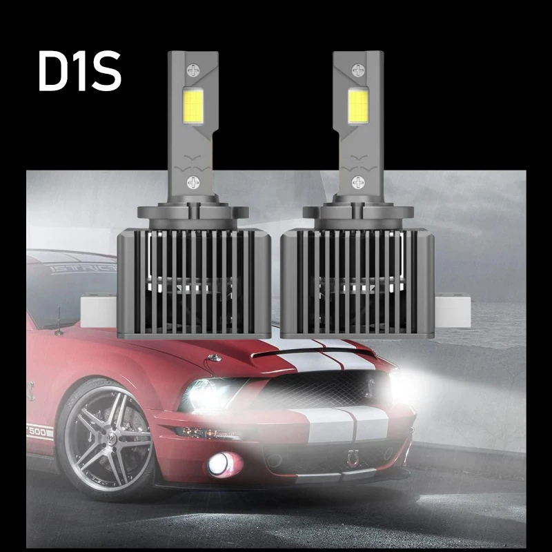 

2 шт. D1S светодиодная лампа 30000LM 150% яркий 120 Вт 6000 К Белый Canbus D1S D3S светодиодная фара 1:1 Plug and Play Замена ксеноновых ламп HID
