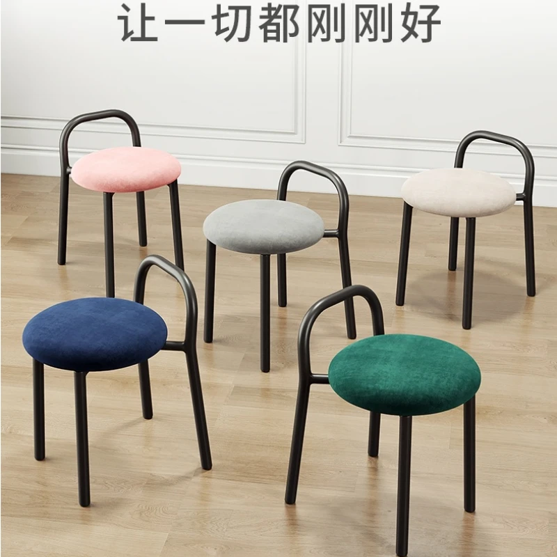 Minimalist Dressing Stools Makeup Stools Chairs Household Dressing Table Stool Modern Simple Vanity Chairs Living Room Furniture image 3