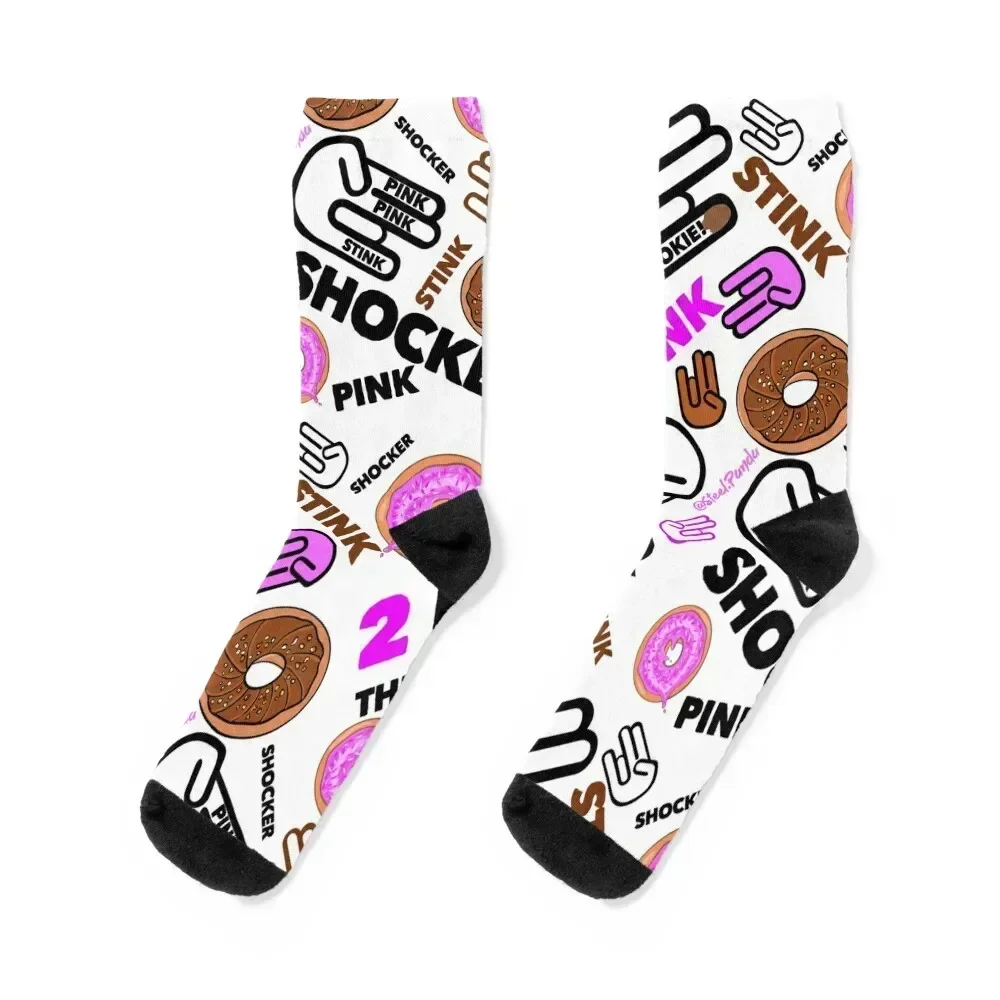

Shocker Socks hockey hiphop moving stockings Antiskid soccer Male Socks Women's