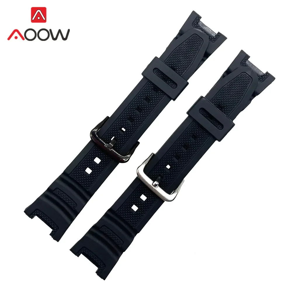 Silicone Strap Watchband for Casio G-shock SGW-100 SGW-200 Rubber Sport Waterproof Men Replace Band Bracelet Watch Accessories