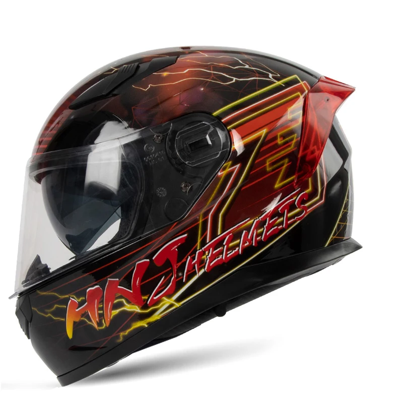 

Motorcycle Full Face Helmet Motocross Motorbike ABS Helmets For Adults Motorcycle Accessories Head Guard