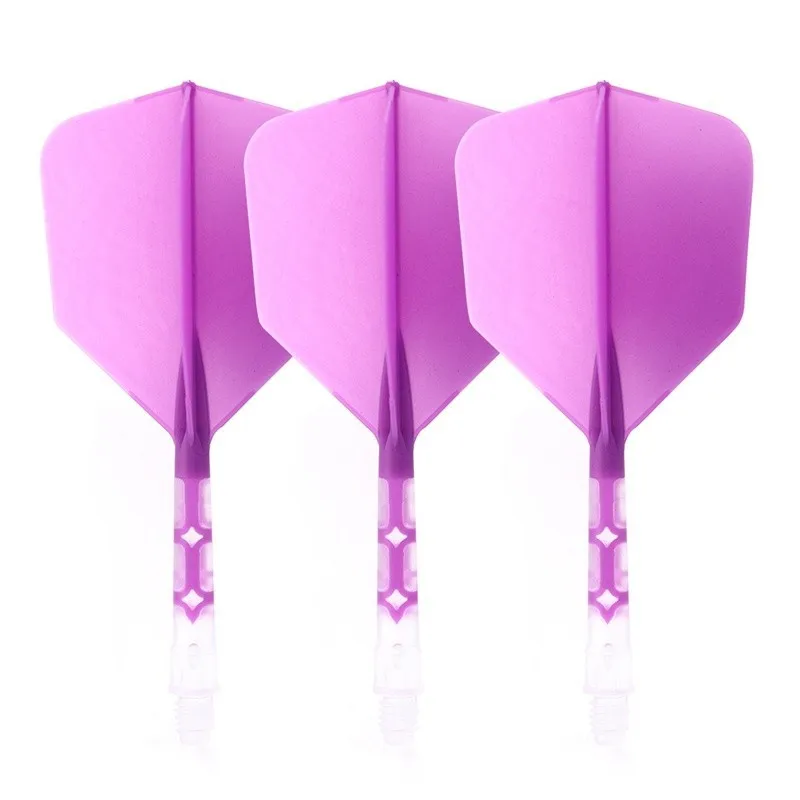 

CUESOUL ROST T19 Встроенный вал для дротика и полеты в форме большого крыла, набор из 3 фиолетовых