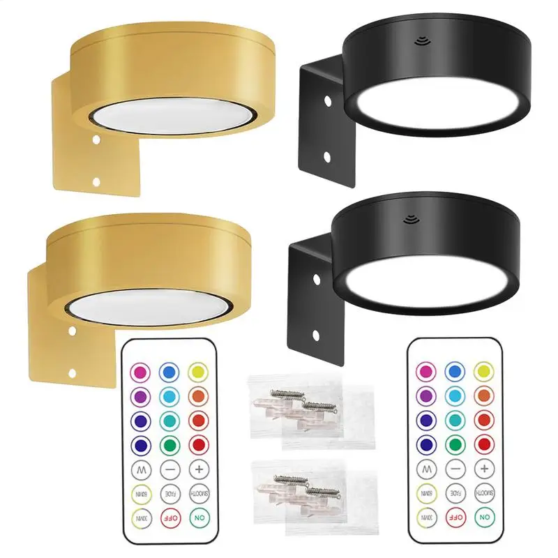 Picture Lights Magnetic LED Painting Light With Remote Control Battery Operated LED Accent Lamp For Corridor Stairs Pictures