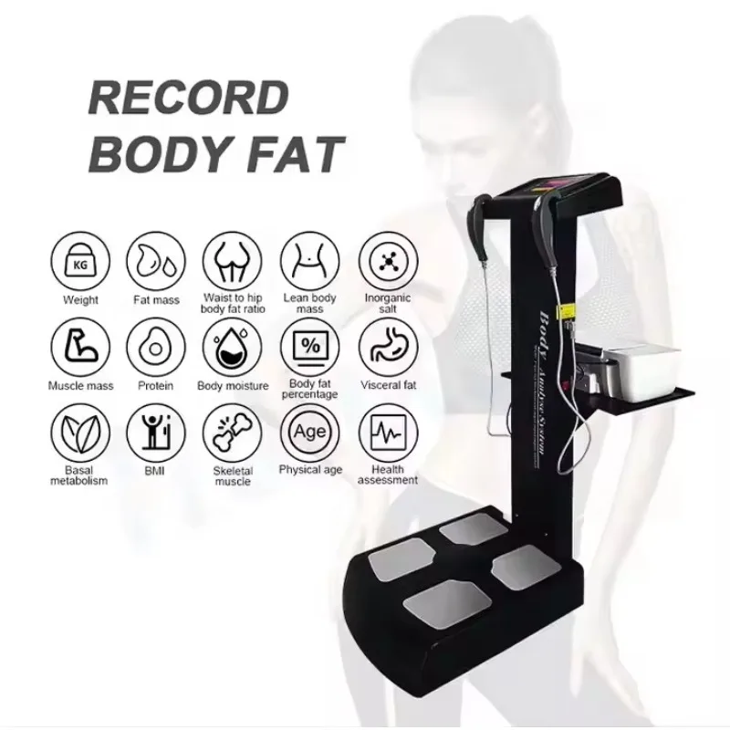 Smart Whole Body Analyzer Easy Folding Body Scanner Weight Scale Body Composition Analyzer Machine