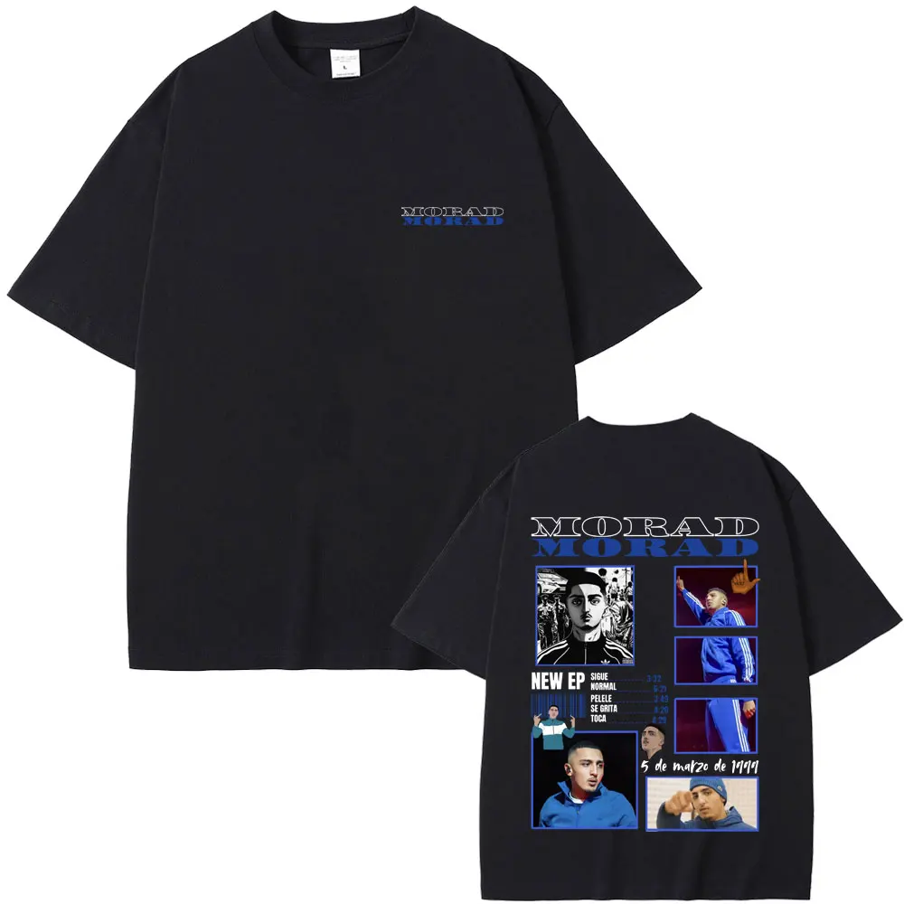 

Hot Sale New Morad M.D.L.R Graphic T Shirt Men Women Fashion Hip Hop Rap T-shirt Cotton Casual Oversized Short Sleeve Tops Tees