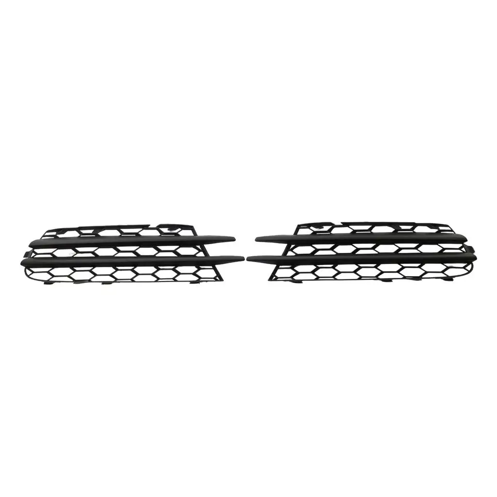 2Pcs Bumper Grille 1K8853666B L and for SCIROCCO 2008-2014