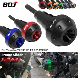 BDJ-deslizador de marco de parachoques R1 R3, Protector de choque, Bola de caída para Yamaha XSR700 YZF R1 R3, almohadilla de choque de protección contra caídas de motocicleta