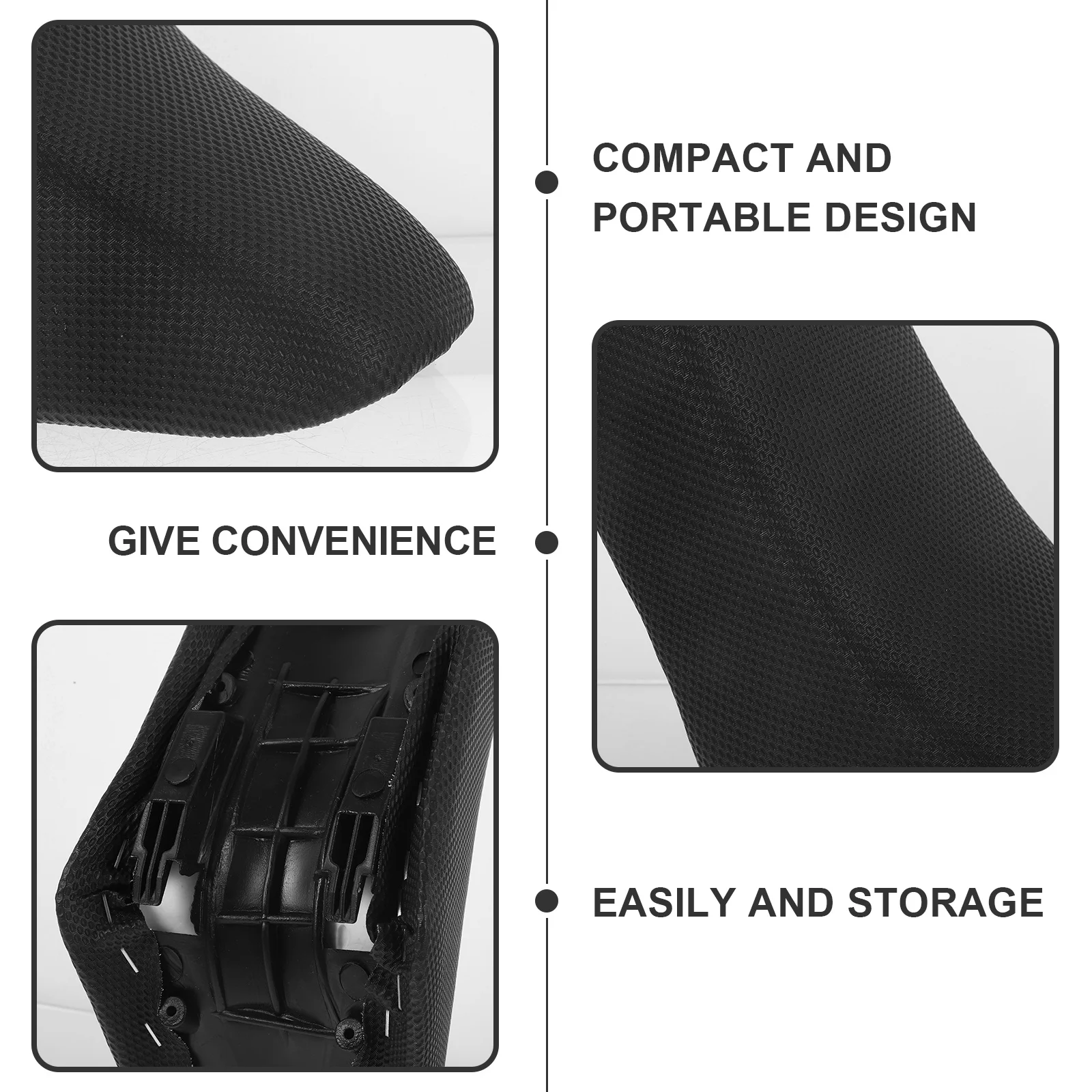 

Stable Soft Materials Mini Dirt Bike Seat Cushion Durable Impact Resistance Riding Accessory Chopper Motorcycle Seat