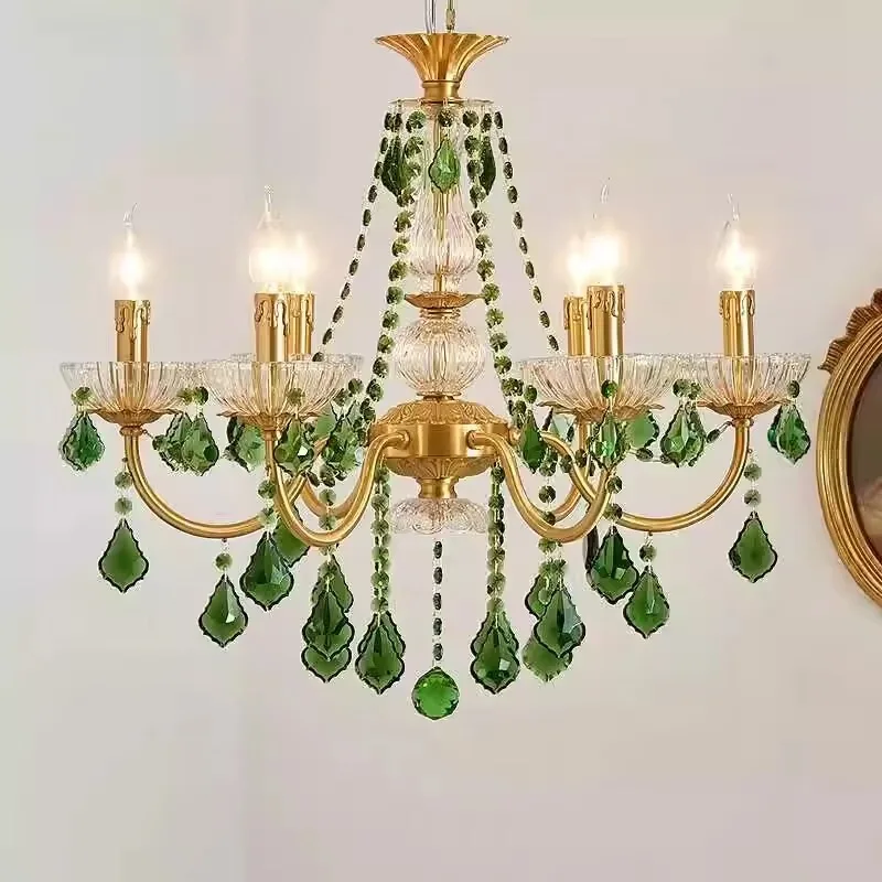 Crystal Candelabra Ceiling Chandelier Bedroom Dining Room Living Room Home Decoration Lighting Fixture Living Room Chandelier