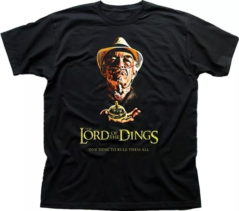

BB LOTR Breaking Bad Lord of The Dings Ding Ding Rings Hector T-Shirts Short Sleeve Shirt Unisex Men Women Summer