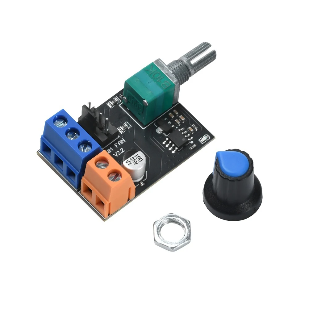 

Stepless Motor Speed Controller for Server Fans Using For pwm Technology for Quiet and Smooth Operation at DC 12V