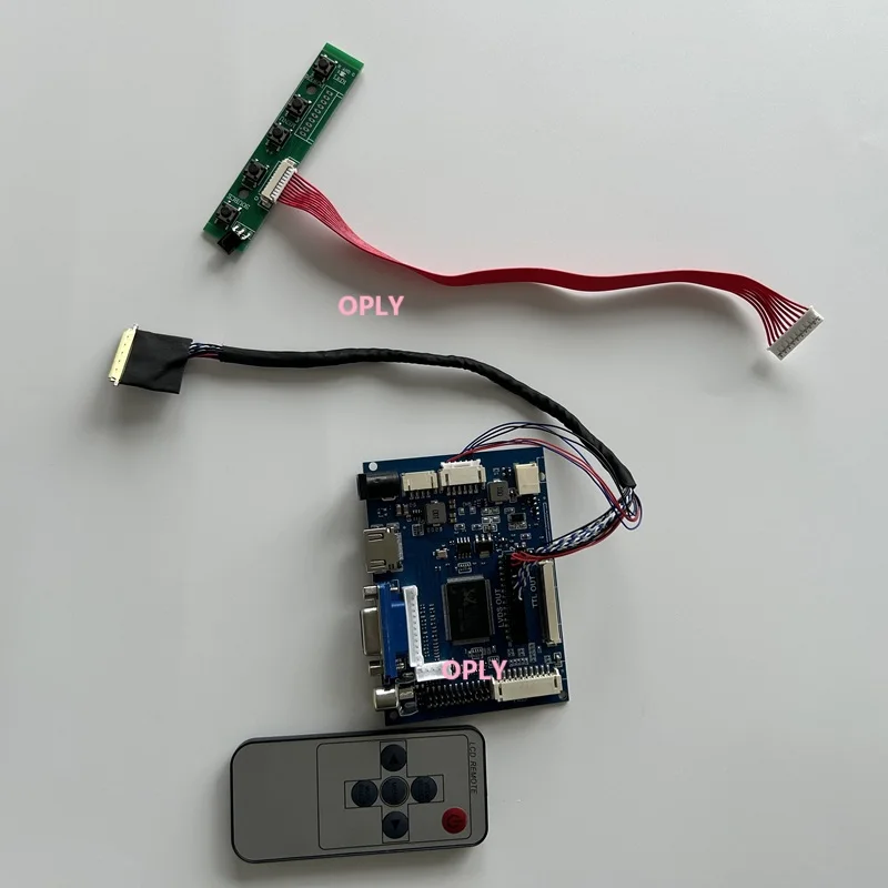 

LCD Panel for N101L6-L0A N101L6-L02 N101L6 Controller board 10.1" 40Pin 1024×600 Kit HDMI-Compatible VGA AV WLED