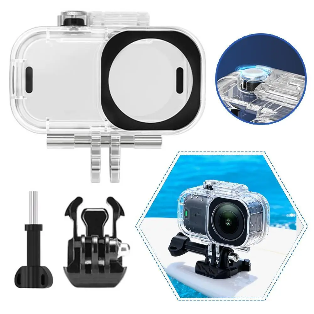 Водонепроницаемый чехол для камеры DJI Osmo Nano Sports Camera, профессиональный защитный чехол для подводной съемки на глубине до 45 метров