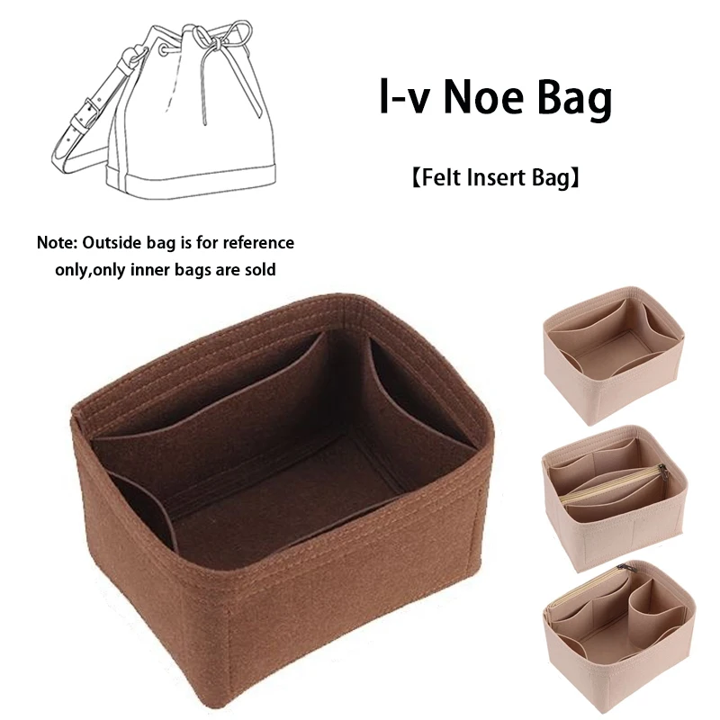 EverToner مقسم حقيبة إدراج ل l-v Noe المنظم ورأى المواد مقسم المشكل حامي مقصورة الملحقات الداخلية حقيبة