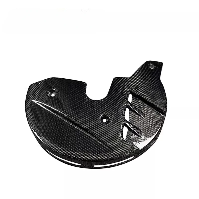 Suitable for Chunfeng 450SR modification, Chunfeng 450SR-S front brake carbon fiber protective cover imitation concept version