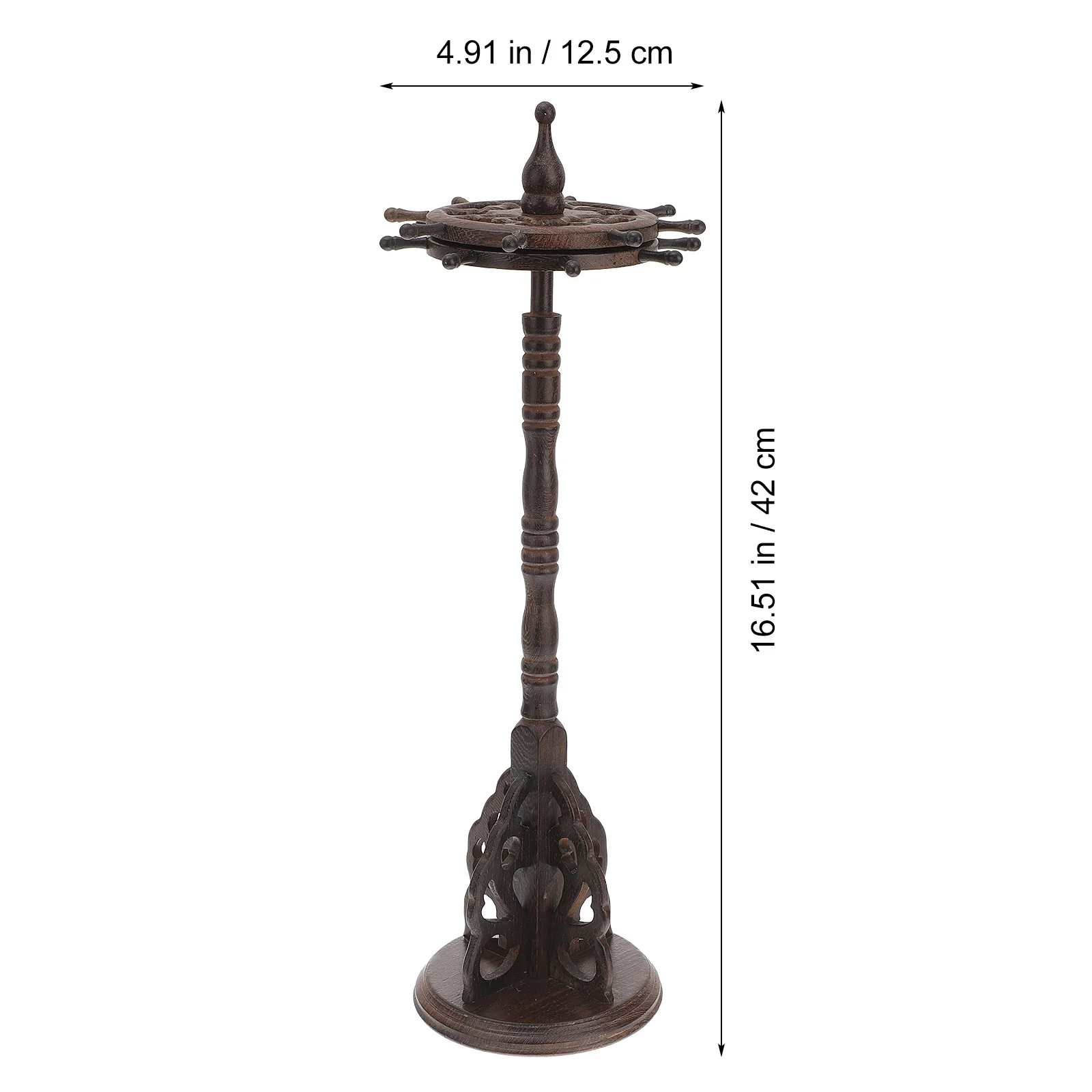 Wooden Pen Hanging Holder Ornament Multi-purpose Hanger Creative Brush Rack Office Holders