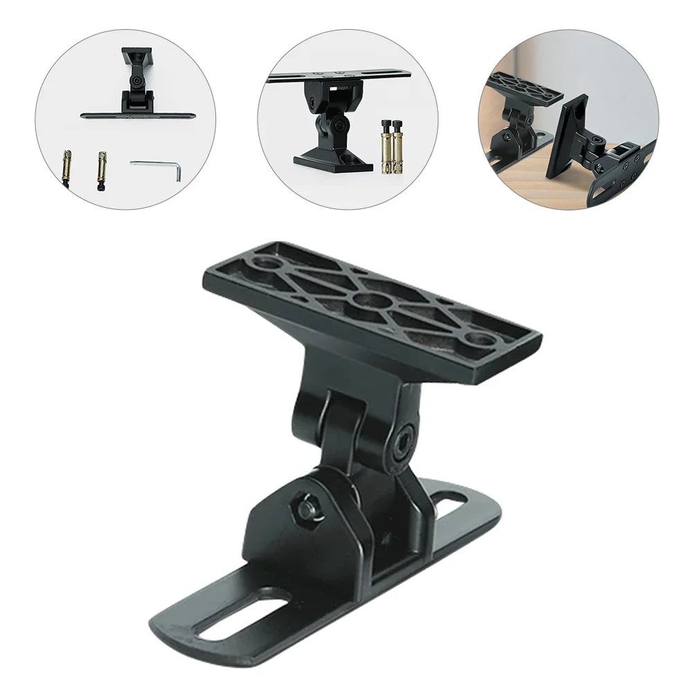 

Speaker Stand Wall Mount Brackets Rotatable 90 Degree Horizontal 180 Pitch Speaker Shelf Mounts Suitable Indoors Outdoors
