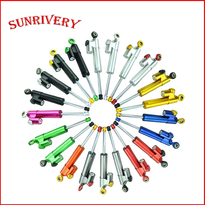 Универсальный регулируемый стабилизатор рулевого демпфера для Suzuki Yamaha Honda BMW Aprilia Kawasaki, аксессуары для мотоциклов Универсальный регулируемый стабилизатор рулевого демпфера для Suzuki Yamaha Honda BMW Aprilia Kawasaki, аксессуары для мотоциклов