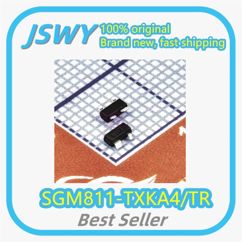 (10/50 pieces) SGM811-TXKA4/TR SGM811-TXKA4 Silkscreen 811T SOT-143 Microprocessor Monitoring Chip Brand New Original