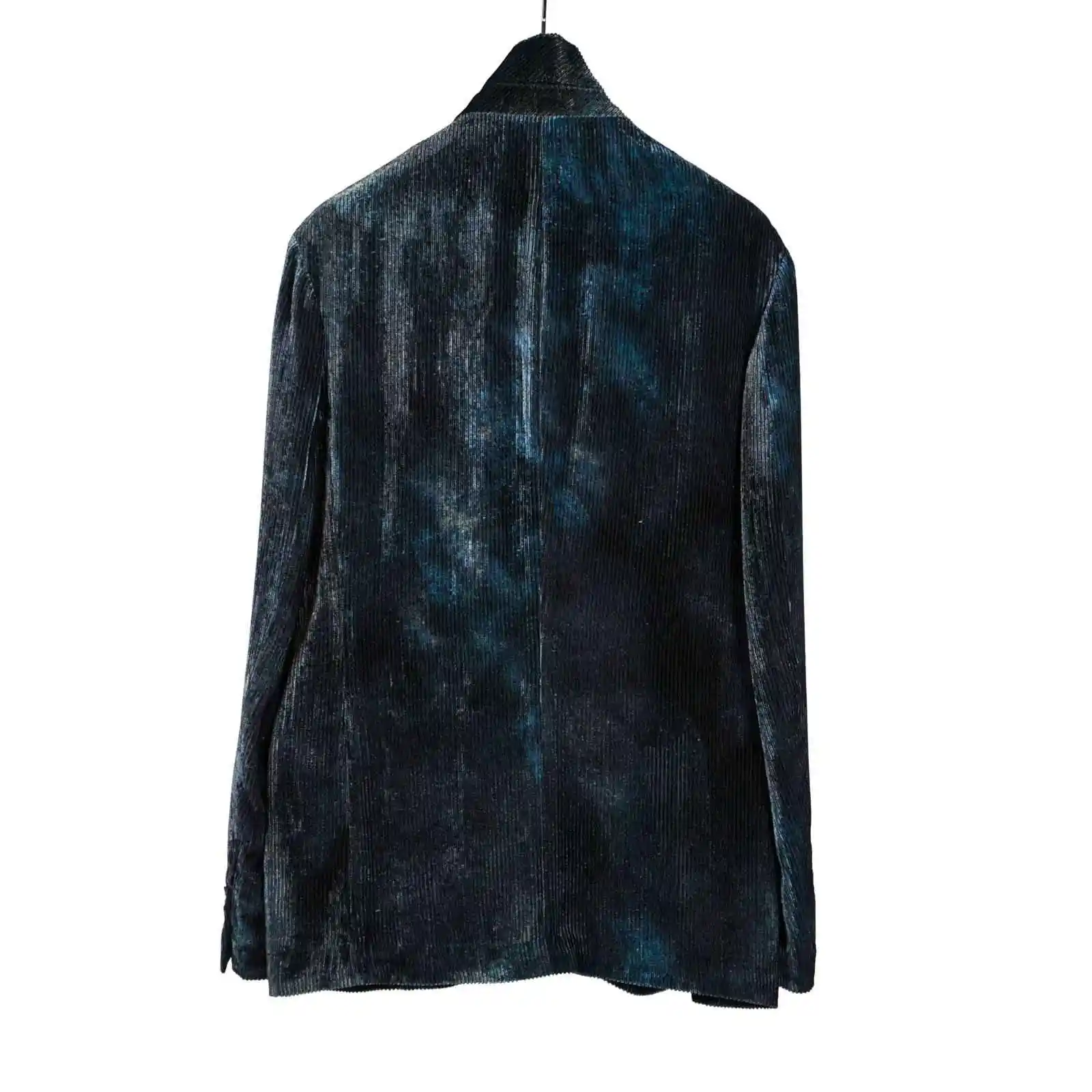 TOP-YAMAMOTO Japanese original design dark niche velvet printed suit jacket