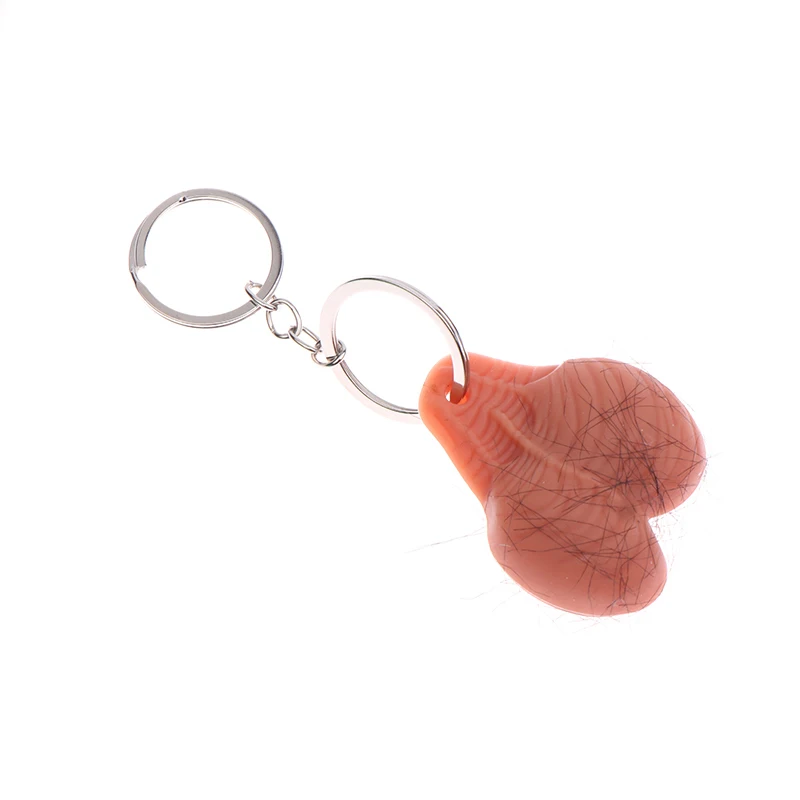 Resin Three-dimensional Effect Tailor-made Style Shy Prank Egg Decoration Keychain Pendant Ornament