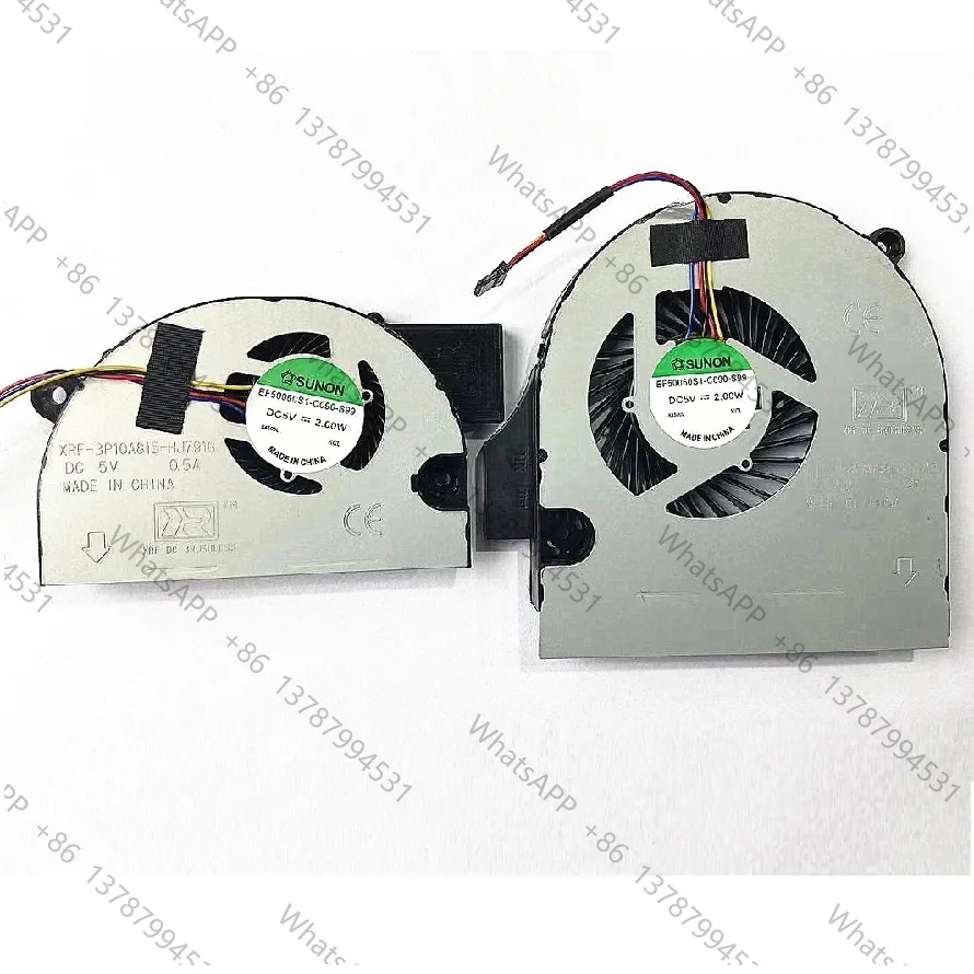 New CPU GPU Cooling Fan for V 17 nitro VN7-791 VN7-791G Laptop Cooler Fan