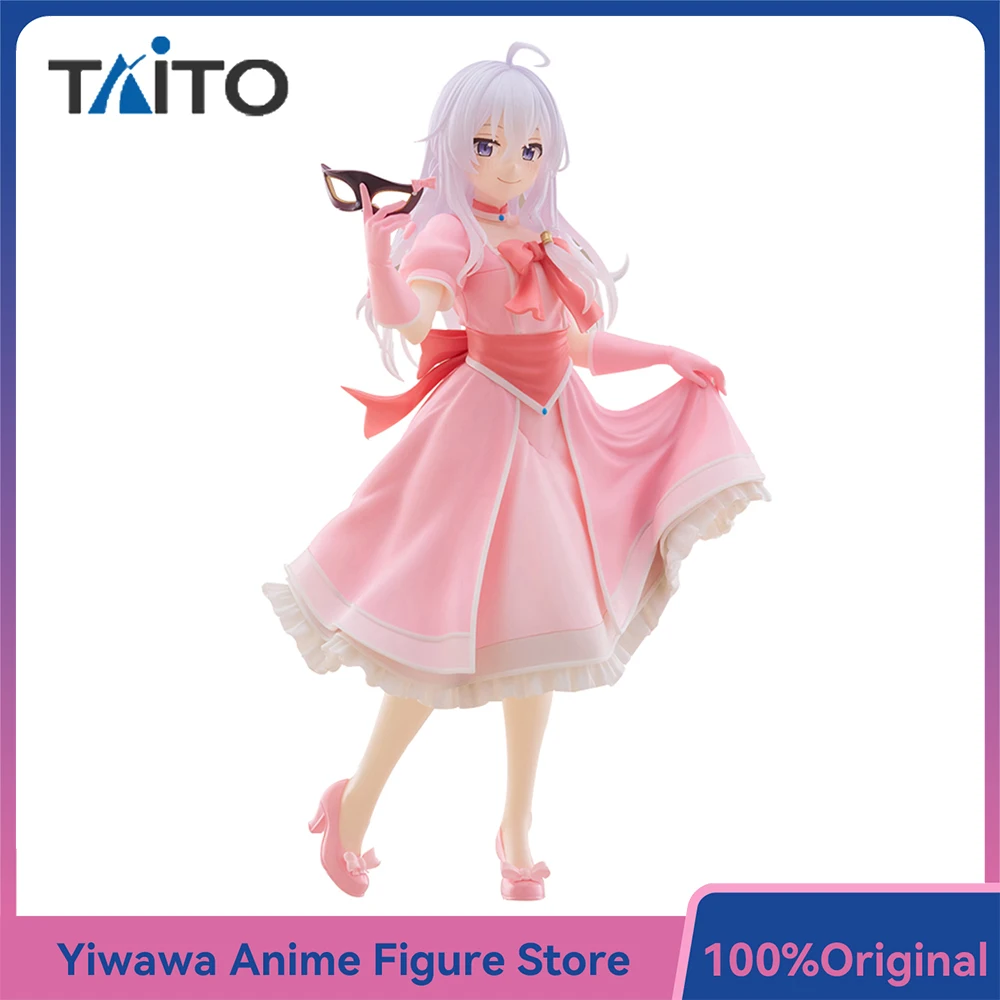 

TAITO Wandering Witch: The Journey of Elaina Masked Dress Ver. Anime Figure Original Collectible Bishoujo Doll Model Toy