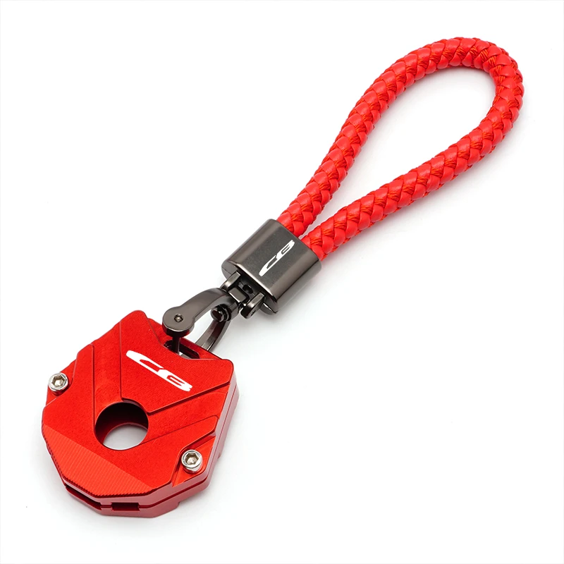 

For Honda CB650R CB500X CB400X CB500F CB400F CB 650F 1000R CNC Aluminum Moto Key Cover Shell Case Keychain Keyring Key Chain