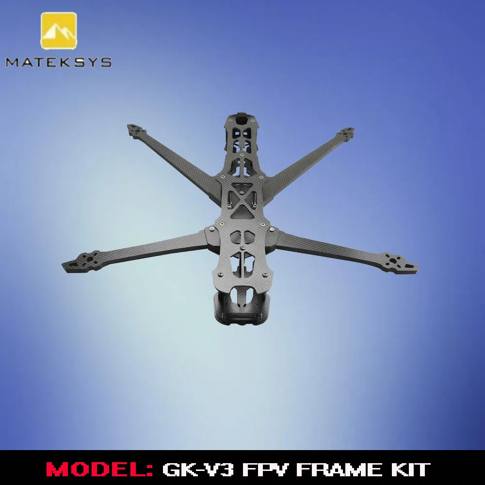 

GK-V3 FPV Frame Kit 1013inch 435550mm Carbon Fiber Lightweight High Strength For Freestyle Racing Long Range Enthusiasts