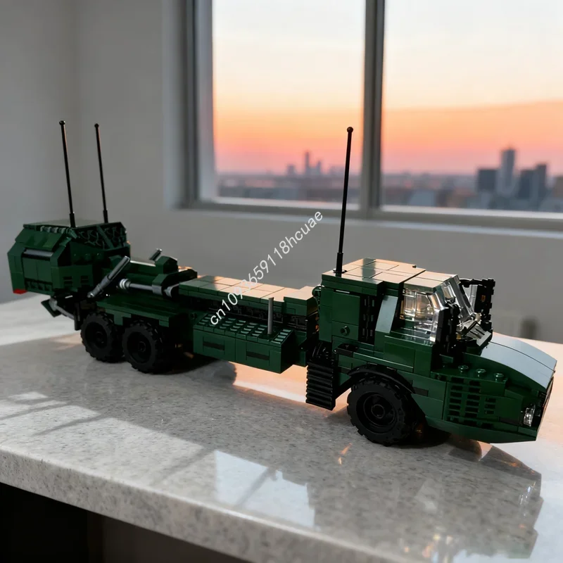 948pcs MOC Minifig Scale Archer Self Propelled Model Building Blocks Toys Architecture Christmas Gift DIY Creative Brick Kids