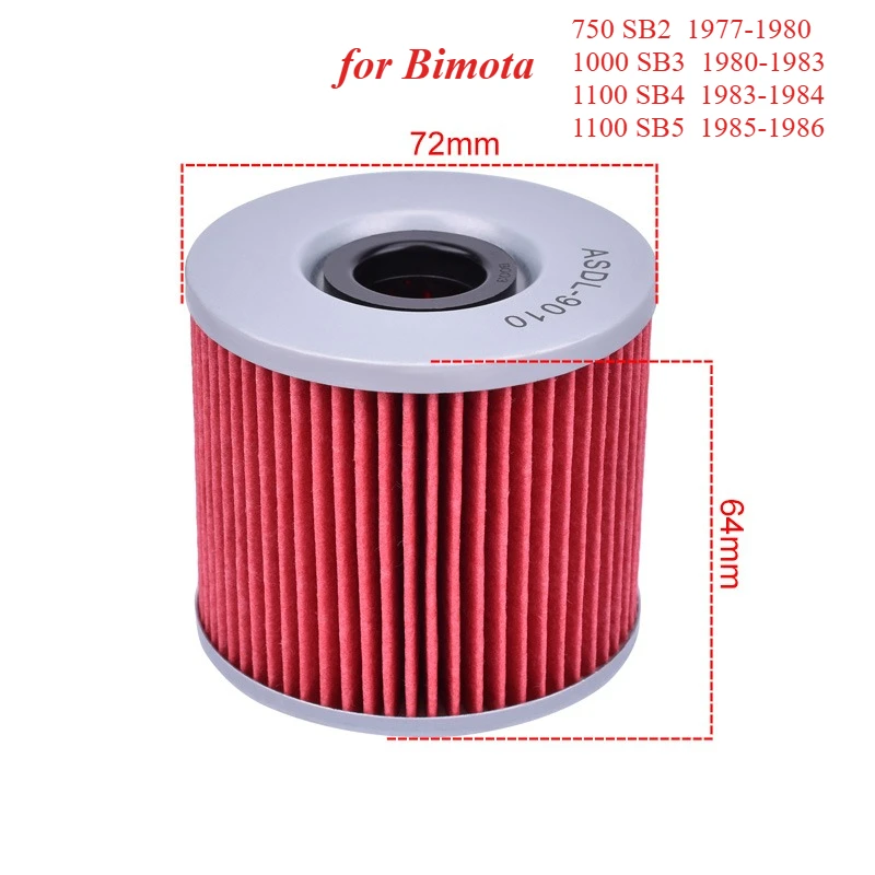 Filtro Olio Parti Motore Moto Per Bimota 750 SB2 1000 SB3 SB4 SB5 1980-1986