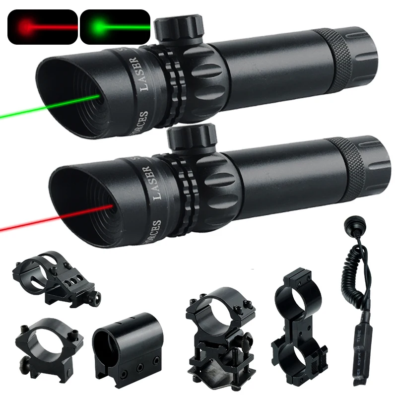 2Y-Oblique Laser Sight Tactical Red Dot Laser Sight Powerful Outdoor Hunting Accsesories Long Distance Hunting Laser Calibrator