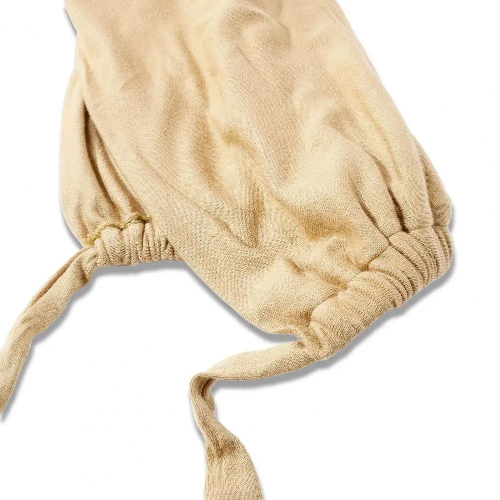 Adjustable Headscarf Women Turban Hat Adjustable Hair Headscarf Middle Eastern Solid Color Small Hat with Elastic for All-day