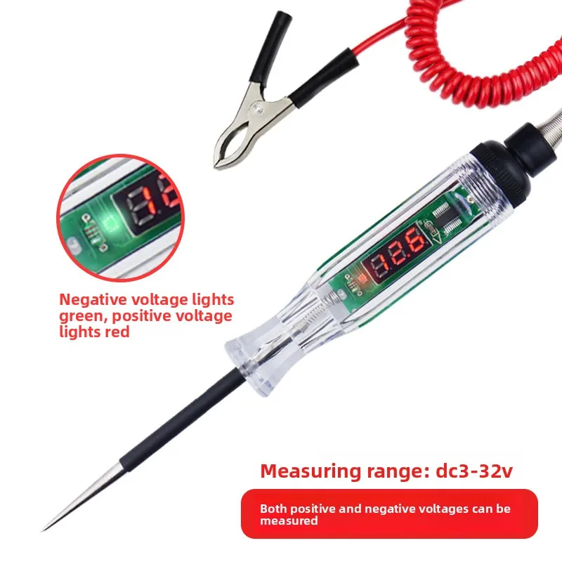 Automobile maintenance test pen 12V24V electrical test pen test light vehicle multi-function auto repair circuit detection